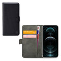 Mobilize Classic Gelly Wallet Book Case Apple iPhone 12 Pro Max Black