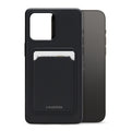 Mobilize Rubber Gelly Card Case Apple iPhone 14 Pro Max Matt Black