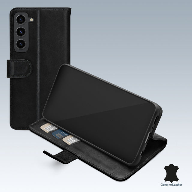 Mobilize Leather Wallet Samsung Galaxy S23 5G Black