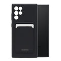 Mobilize Rubber Gelly Card Case Samsung Galaxy S23 Ultra 5G Matt Black