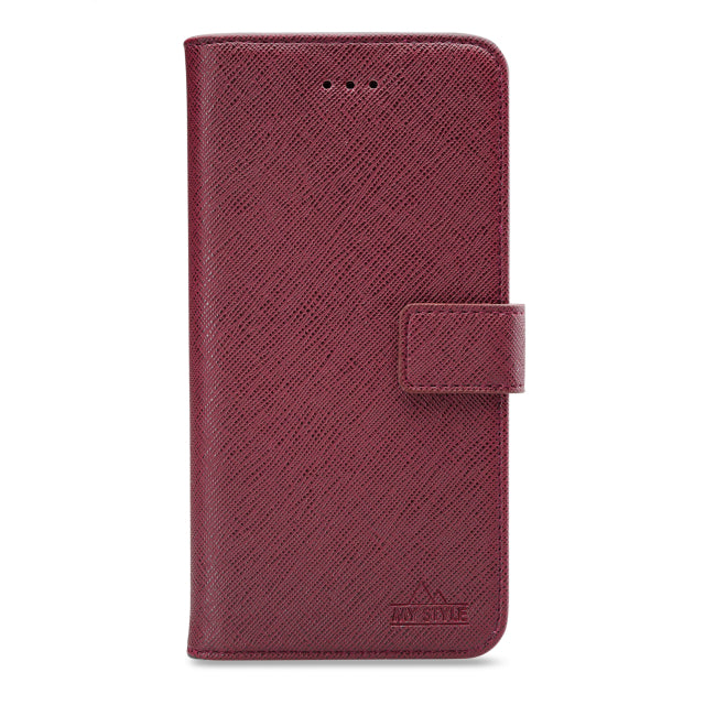 My Style Flex Wallet for Samsung Galaxy A24 4G Bordeaux