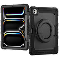 Mobilize Rotating Defender Case Stand Function for Apple iPad Pro 13 (2024/2025) Black