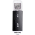 Silicon Power U02 Ultima USB Pendrive 8GB USB 2.0 Black
