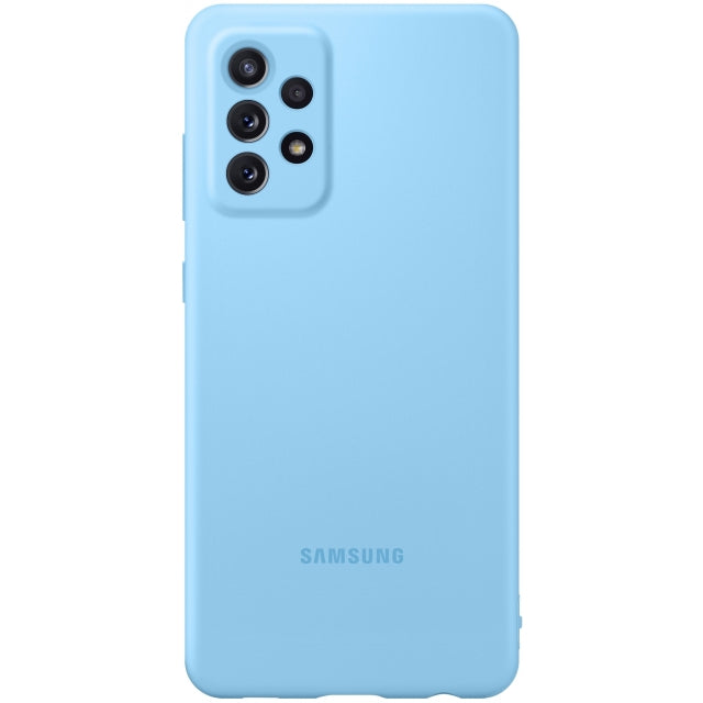 EF-PA725TLEGWW Samsung Silicone Cover Galaxy A72 4G Blue