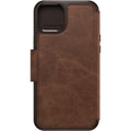 OtterBox Strada MagSafe Apple iPhone 15 Plus Espresso Brown