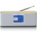 PDR-046GY Lenco Portable Eco DAB+ Bluetooth Radio Grey