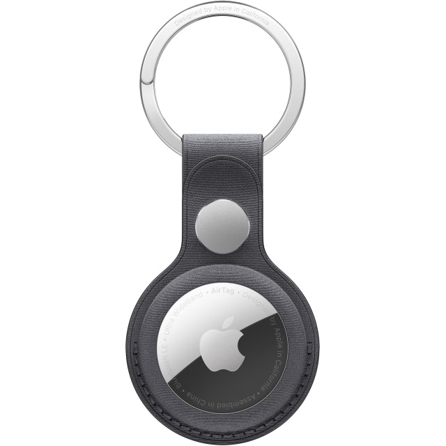 MT2H3ZM/A Apple Airtag FineWoven Key Ring Black