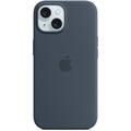 MT0N3ZM/A Apple Silicone Case with MagSafe iPhone 15 Storm Blue