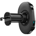 Celly GhostSuperMag MagSafe Wireless Car Charger Holder Black