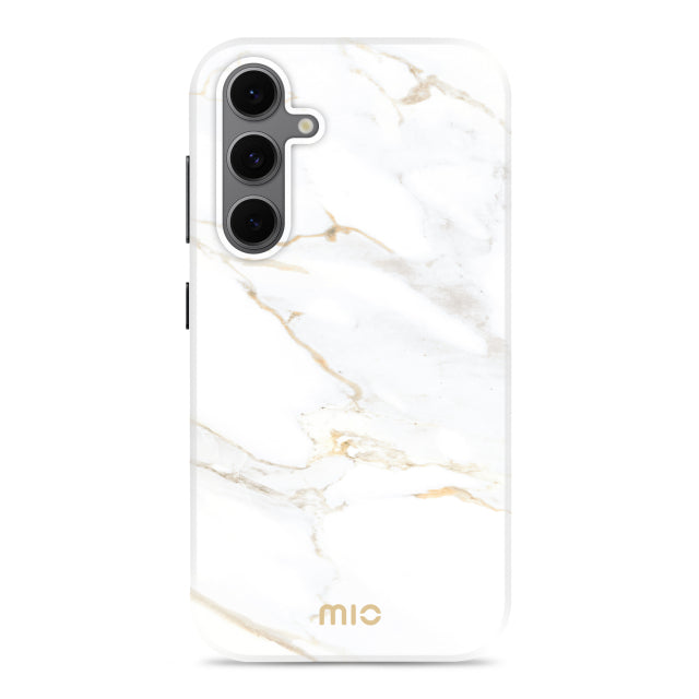 MIO White Marble Magsafe Compatible for Samsung S24 FE 5G
