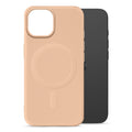 My Style Protective Flex Magsafe Compatible Case for Apple iPhone 13/14/15 Soft Pink