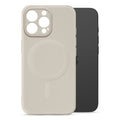 My Style Protective Flex Magsafe Compatible Case for Apple iPhone 15 Pro Antique White