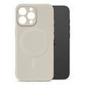 My Style Protective Flex Magsafe Compatible Case for Apple iPhone 16 Pro Antique White