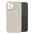 My Style Protective Flex Magsafe Compatible Case for Apple iPhone 16 Pro Max Antique White