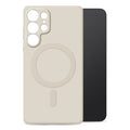 My Style Protective Flex Magsafe Compatible Case for Samsung Galaxy S25 Ultra 5G Antique White
