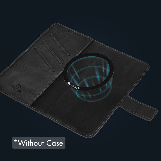 My Style Universal MagSafe Compatible Wallet - Black 4.7" (Without Case)