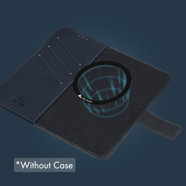 My Style Universal MagSafe Compatible Wallet - Midnight Blue 6.3" (Without Case)