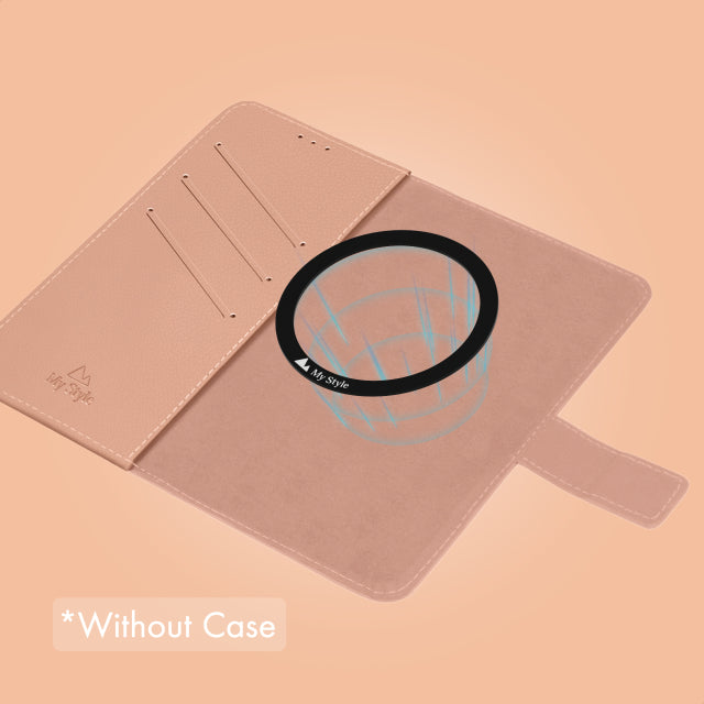 My Style Universal MagSafe Compatible Wallet - Soft Pink 6.7" (Without Case)