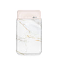MIO White Marble Magsafe Compatible Card Holder