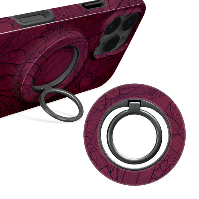 MIO Berry Blooms MagSafe Compatible Ring Holder
