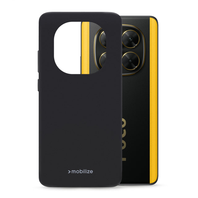 Mobilize Rubber Gelly Case Xiaomi Poco X7 5G Matt Black