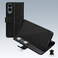 Mobilize Leather Wallet Samsung Galaxy S25 Edge 5G Black