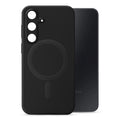 My Style Protective Flex Magsafe Compatible Case for Samsung Galaxy S25 FE 5G Black