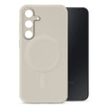 My Style Protective Flex Magsafe Compatible Case for Samsung Galaxy S25 FE 5G Antique White