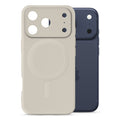 My Style Protective Flex Magsafe Compatible Case for iPhone 17 Pro Max Antique White