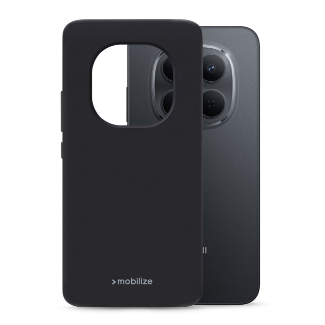 Mobilize Rubber Gelly Case Xiaomi Redmi Note 15 Pro Matt Black