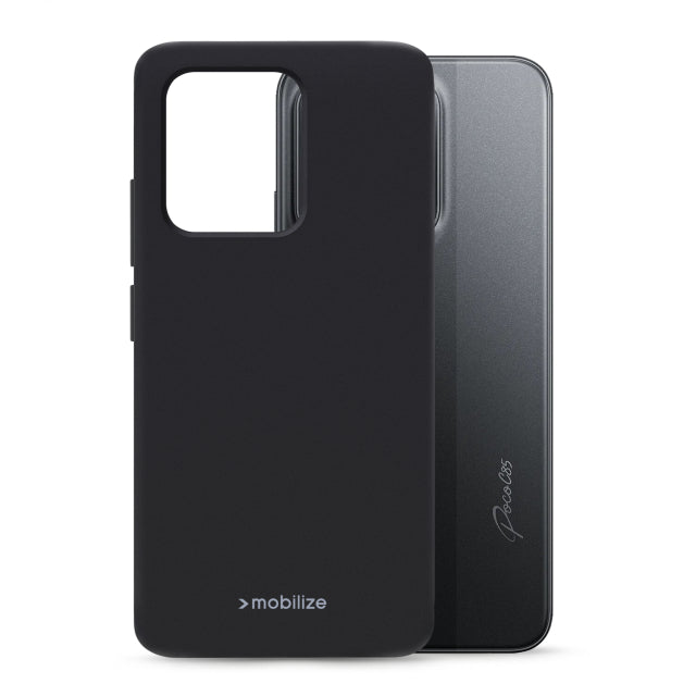 Mobilize Rubber Gelly Case Xiaomi POCO C85 Matt Black