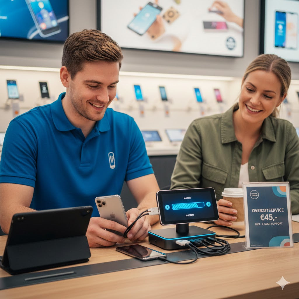 Overzetservice: Smartphone & Tablet (Inclusief 2 Jaar Support)